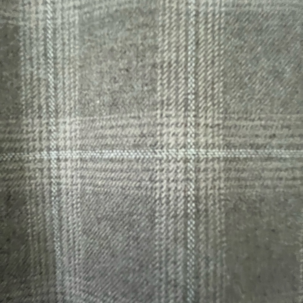 🐯Banana Republic Taupe Plaid Midi Dress🐯 - Picture 2 of 5